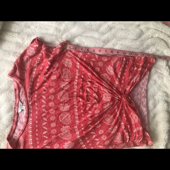 Lucky brand shirt top small new knotted front NWT - Picture 10 of 10